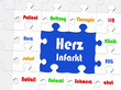 Herzinfarkt - Konzept Notfall und Hilfe