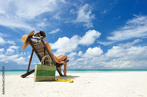 Photo: Girl on a beach Girl on a beach