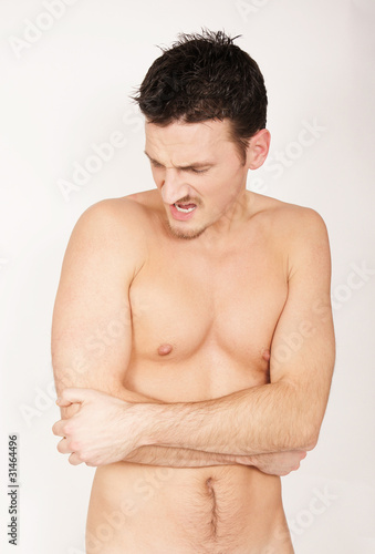 Photo: Elbow pain Elbow pain