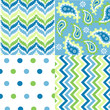 seamless patterns with fabric texture