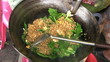 Cooking Fried Mama Ramen Noodles