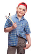 boy with a slingshot boy with a slingshot