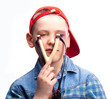 boy with a slingshot boy with a slingshot