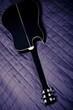 black guitar