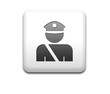 Boton cuadrado blanco policia