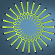 3D abstract shapes