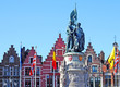 Statue of Jan Breydel and Pieter De Coninck, Bruges Statue of Jan Breydel and Pieter De Coninck, Bruges