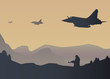 Avion de chasse Guerre