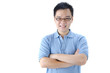 asian male with hands crossed