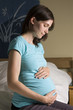 Jeune femme enceinte