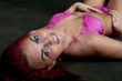 Beautiful sexy young woman in bikini
