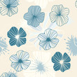 seamless background with abstract flowers and blots seamless background with abstract flowers and blots