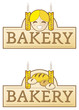 bakery girl and bread