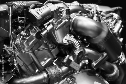 Photo: diesel engine diesel engine