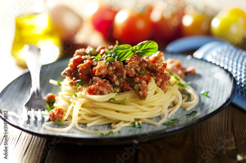 Photo: spaghetti bolognese spaghetti bolognese