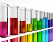 Reagenzgläser - Regenbogen - Farben - Bunt