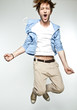 young man rocking