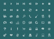 Vektor: Icon-Set grün Icon-Set grün