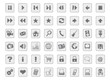 Icon-Set weiss