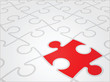 Jigsaw puzzle, vector EPS version 8