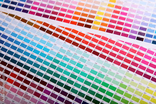 Photo: CMYK color guide CMYK color guide