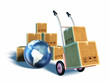 Illustration: Package delivery Package delivery