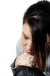 Lonely woman