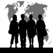 世界と子供