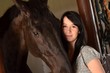 Image : femme et cheval