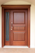 wood door