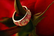 Ring with diamonds