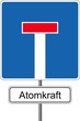 Vector: Sackgasse Atomkraft Sackgasse Atomkraft