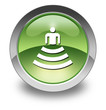 Green Glossy Pictogram "Amphitheater"