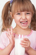 Girl with milk