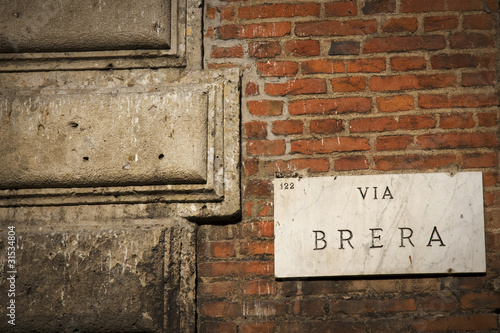 Photo: via brera a milano via brera a milano