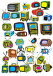 Vintage TV Set (vector)
