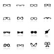 Icon set  Eye glasses
