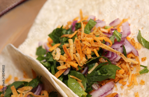 Photo: Vegetarian Wrap Vegetarian Wrap