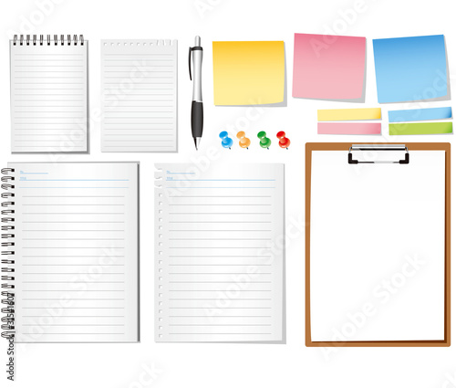 Vektor: stationery stationery