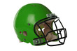 Green Football Helmet