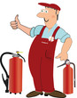 Feuerlöscher-Service
