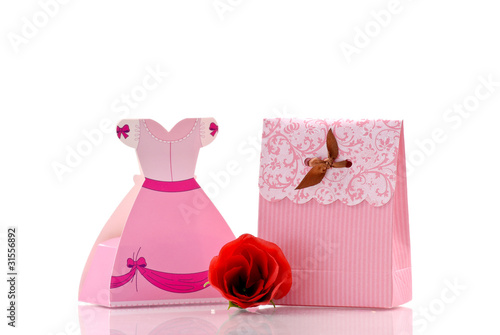 Funny Gift Bags on Fun Paper Folded Gift Bags With Rose    Jcjg Photography  31556892