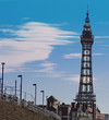 blackpool tower and prom