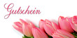 Gutschein Tulpe