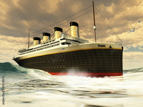 Illustration: TITANIC OCEAN-LINER TITANIC OCEAN-LINER