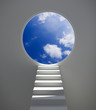 Ladder to sky