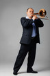 Young Trombone Player
