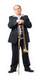 Young Trombone Player