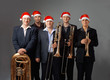 Young musicians with a wind instruments
