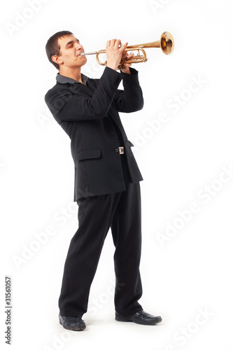 Photo: Trumpet Player Trumpet Player